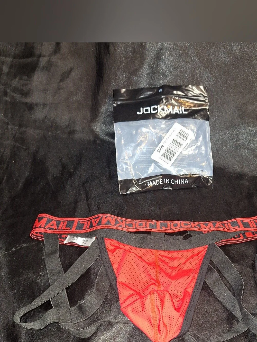 New Jockmail Underwear~Thong~Jock Strap~Strappy~Sexy~Large